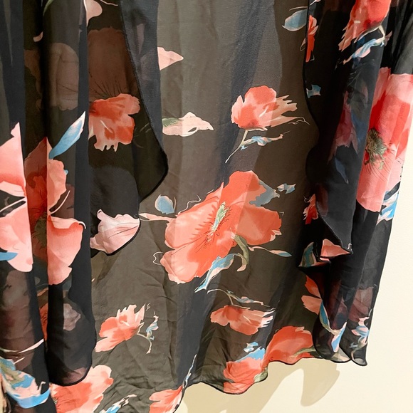 Floral sheer cover up - Picture 5 of 6
